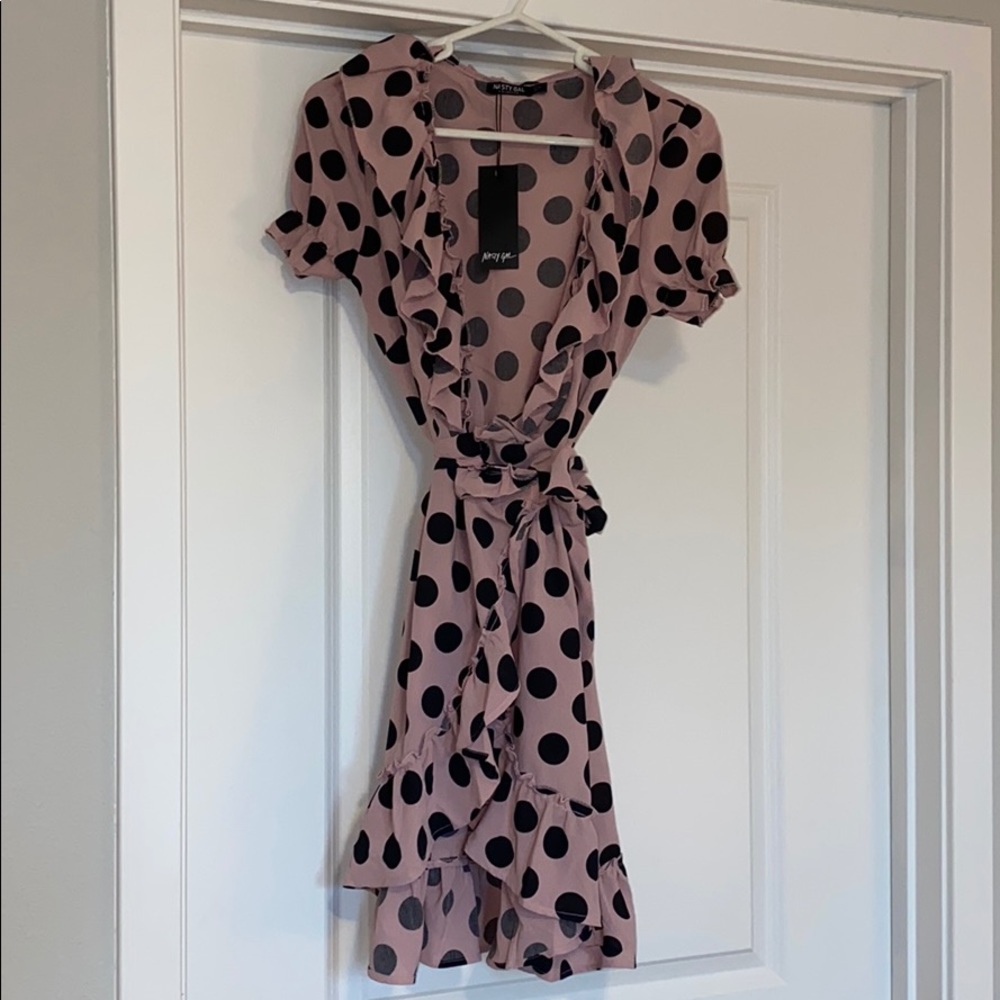Nasty Gal wrap dress